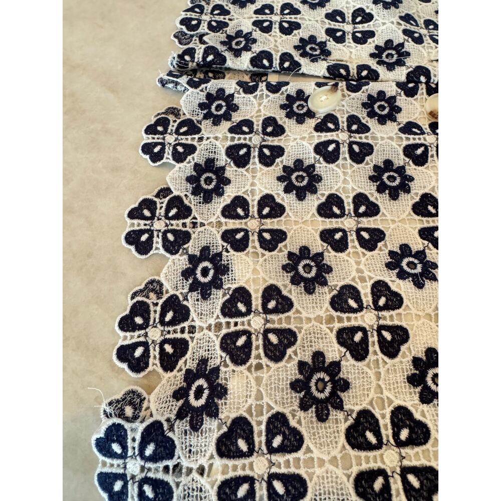 Maeve Geo Lace shirt dress - Picture 6 of 6